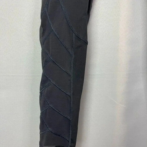 Calia by Carrie Underwood Gray Full 7/8 Length Mesh Leg Athletic Pants M - Picture 4 of 4